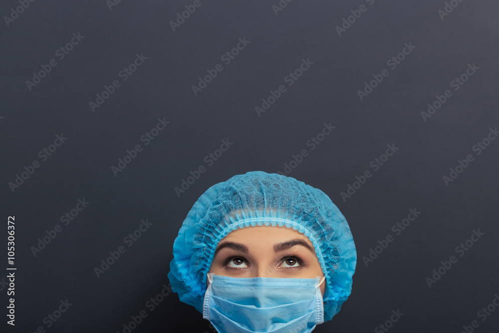 Beautiful young doctor Beautiful young doctor