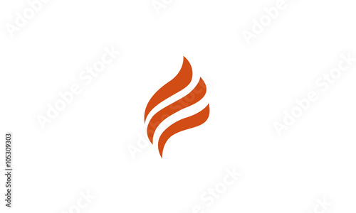 Fire Logo Template