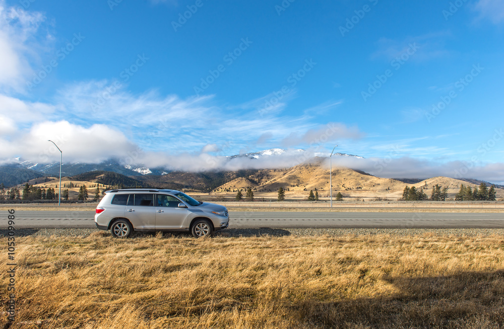 Fototapeta premium Road trip