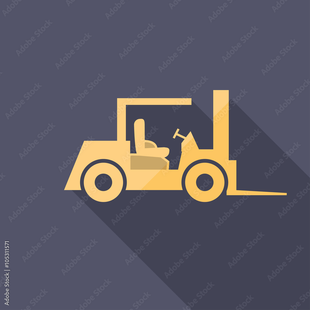 Forklift delivery truck Forklift delivery truck