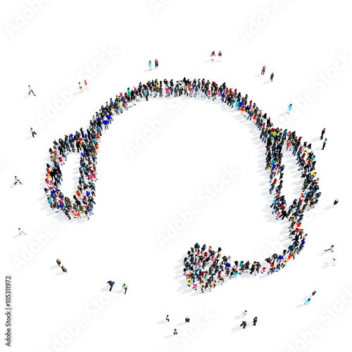people headphones consultant icon