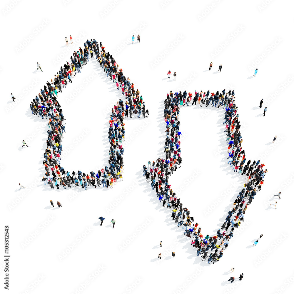 people arrows direction icon people arrows direction icon