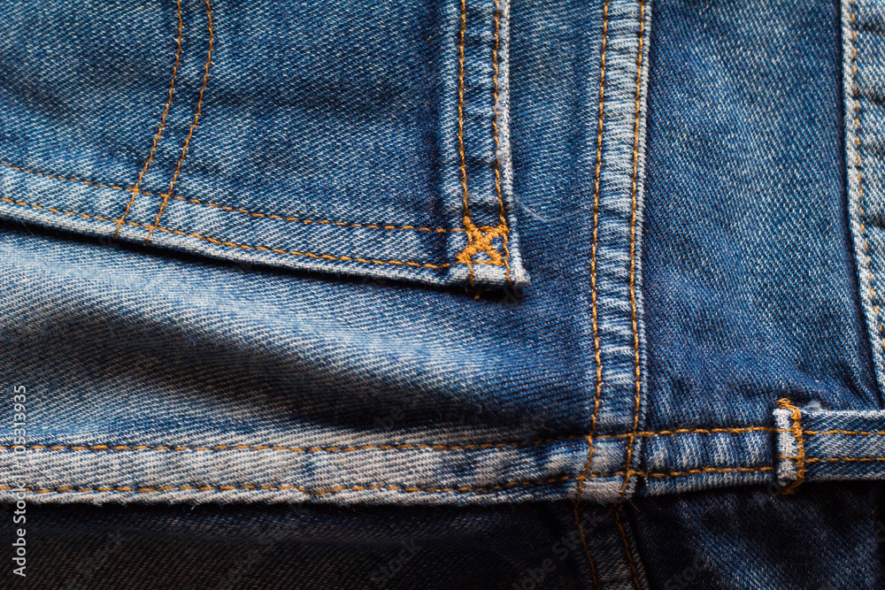 Naklejka premium Denim bottoms