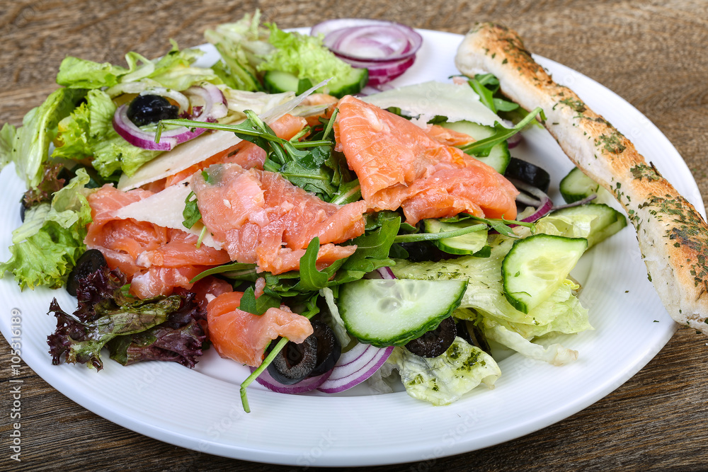 Salmon salad