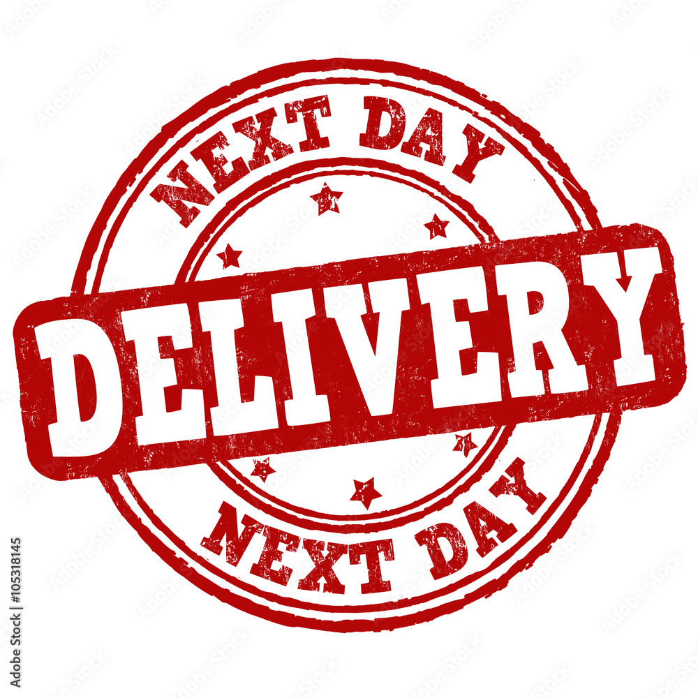 Next day delivery stamp