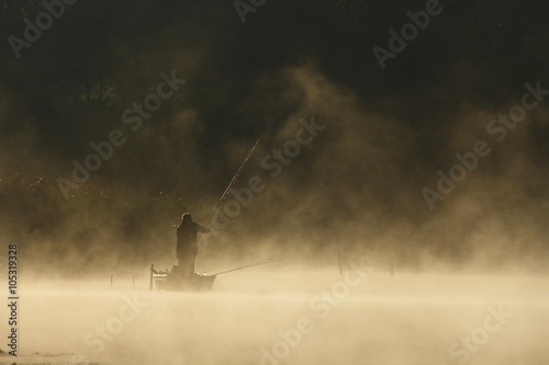 Misty fishing
