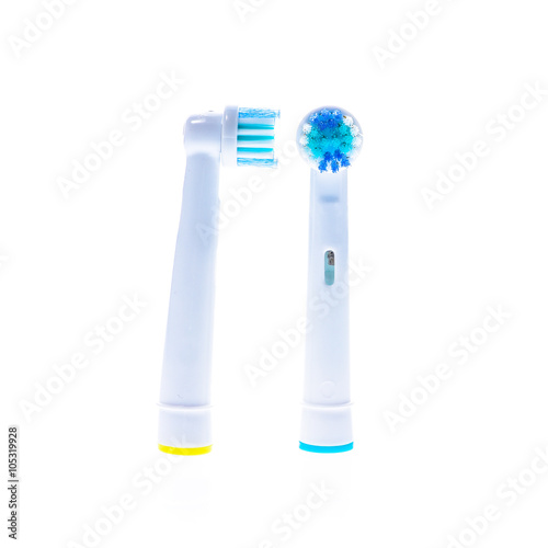 Electric Toothbrush replacement heads with color rings