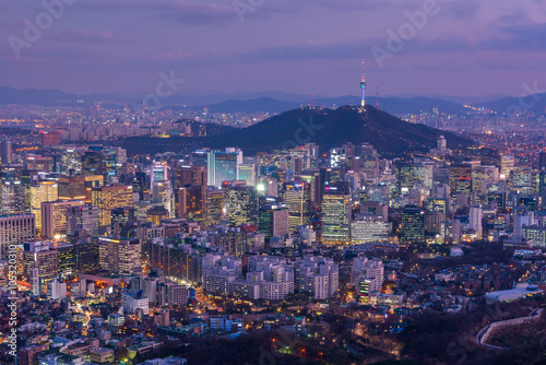 Korea,Seoul City Skyline, The best view of South Korea...