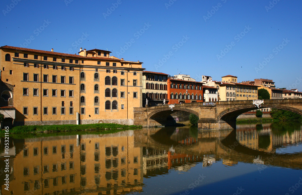 River Arno in Florence, Italy