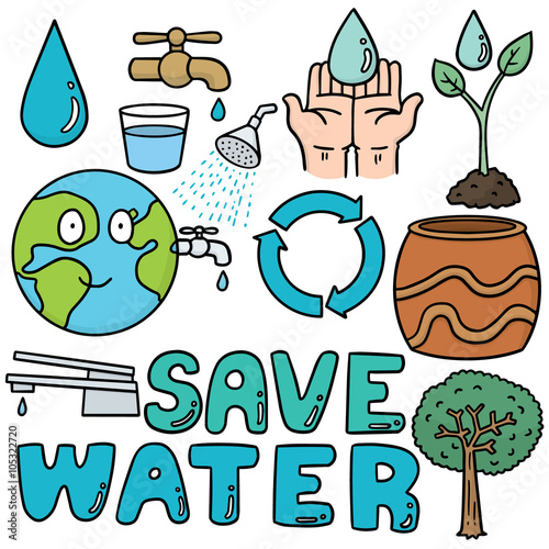 vector set of ecology icon