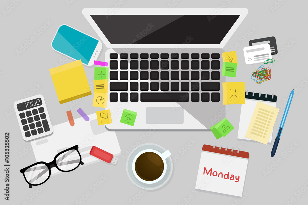 Business Flat lay Business Flat lay