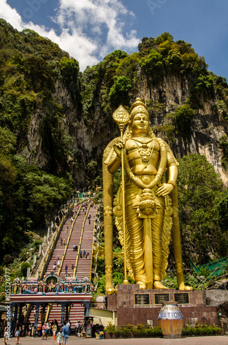Hindu Tempel Batu Caves bei Kuala Lumpur