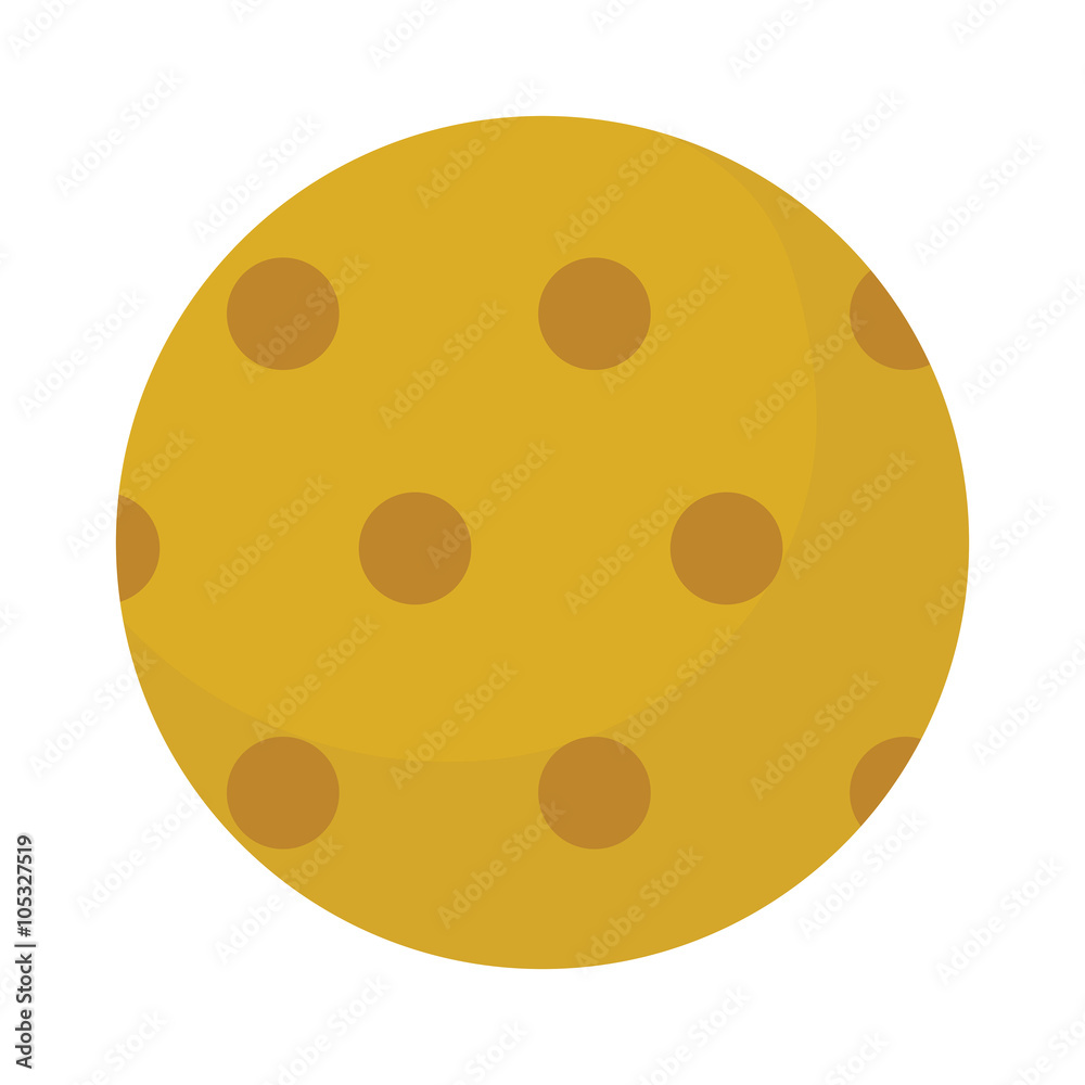 Gingerbread chocolate chip cookie vector isolated on a white background. Gingerbread chocolate chip cookie vector isolated on a white background.