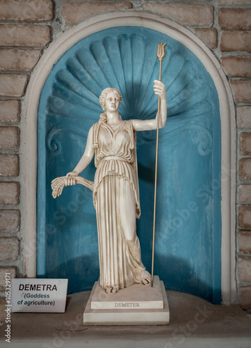 Demeter the ancient Greek goddess photo