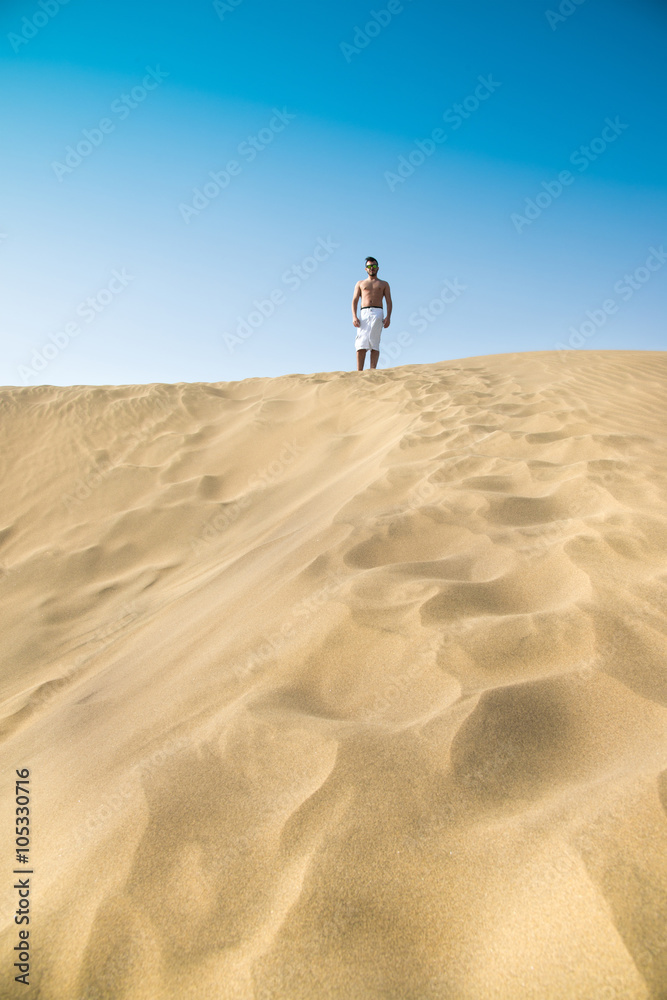 camminare nel deserto
