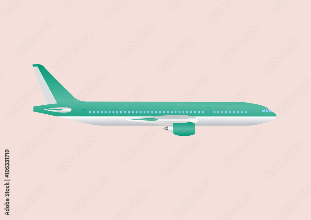 Civil aviation travel passenger air plane vector illustration. Civil commercial airplane.Airplane isolated on background. Cargo transportation airplane vector isolated Civil aviation travel passenger air plane vector illustration. Civil commercial airplane.Airplane isolated on background. Cargo transportation airplane vector isolated