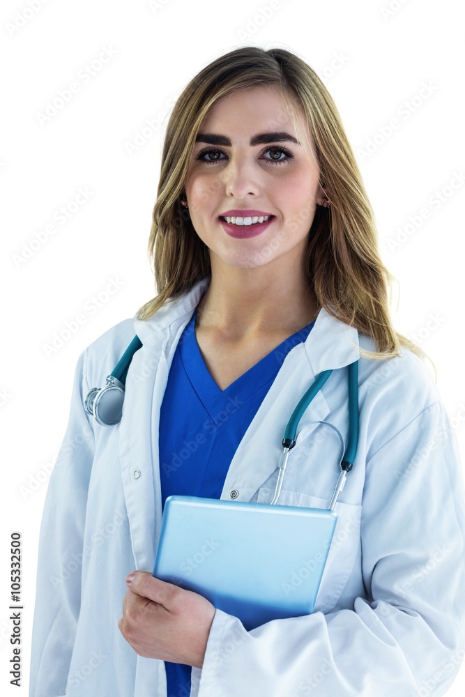 Smiling doctor looking at camera Smiling doctor looking at camera