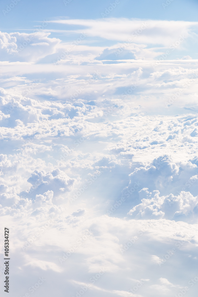 Cloudscape Blue sky and white cloud Cloudscape Blue sky and white cloud
