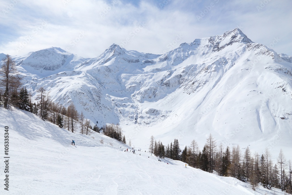 Skiing in Austria - Sportgastein