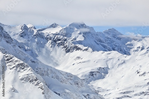Austria winter - Alps in Gasteiner Tal © Tupungato