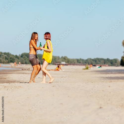 Females At The Beach