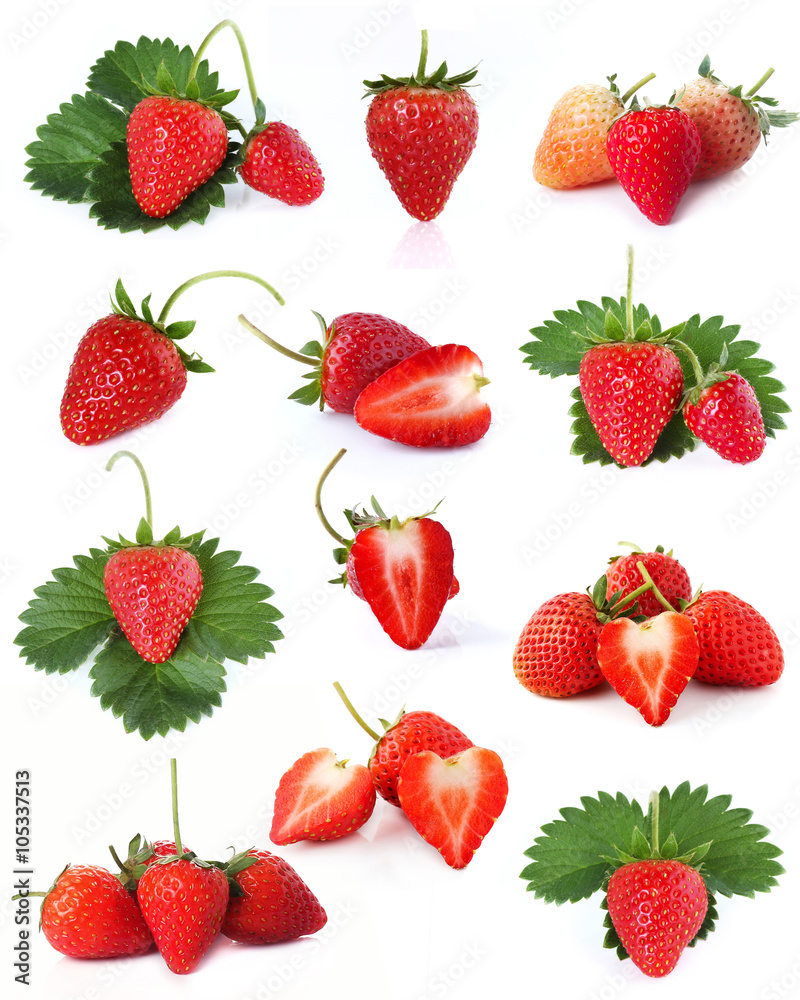 Strawberry isolate on white background Strawberry isolate on white background