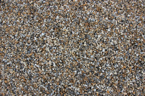 Construction or gardening shingle, pebbles, gravel