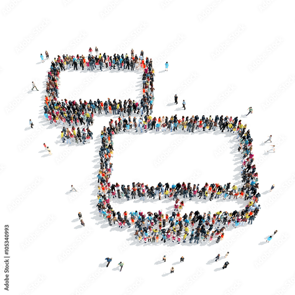 people computer icon people computer icon