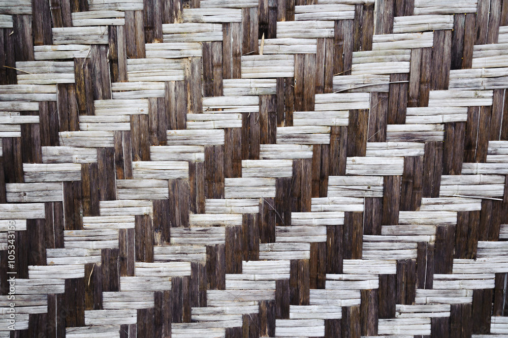 Bamboo straw texture background with diagonals Bamboo straw texture background with diagonals