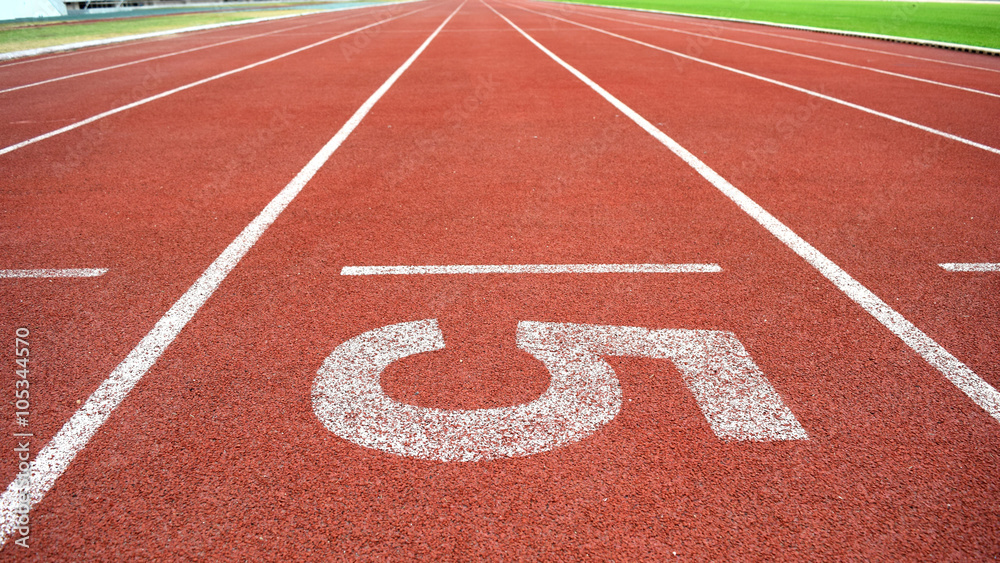 Athletics Stadium Running track number 5 Athletics Stadium Running track number 5