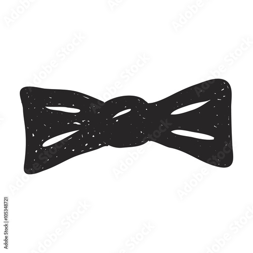 Simple doodle of a bowtie