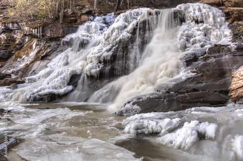 Bastion Falls Winter Icicles