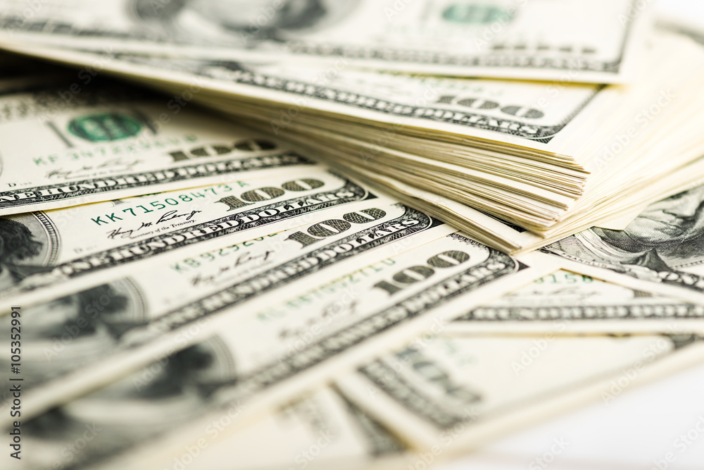 Background with money american hundred dollar bills Background with money american hundred dollar bills