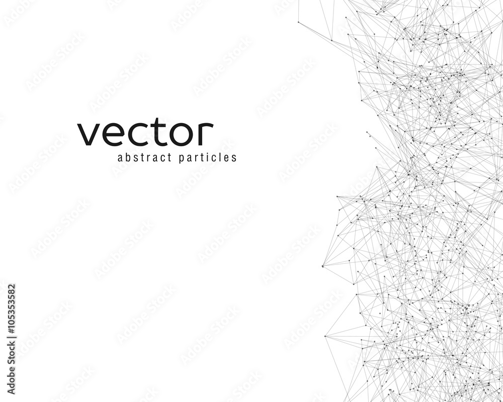 Vector abstract particles Vector abstract particles