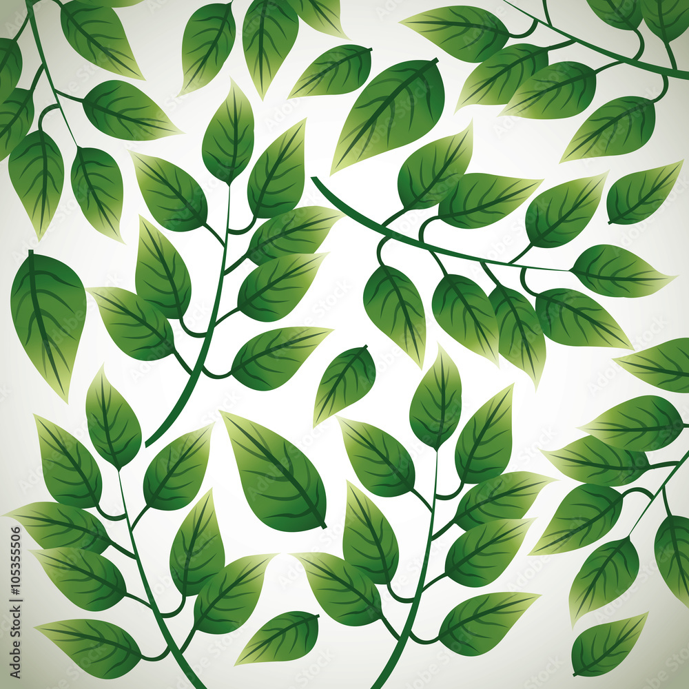 Foliage icon design