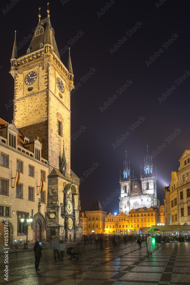 Fototapeta premium Old Town square in Prague, Czech Republic