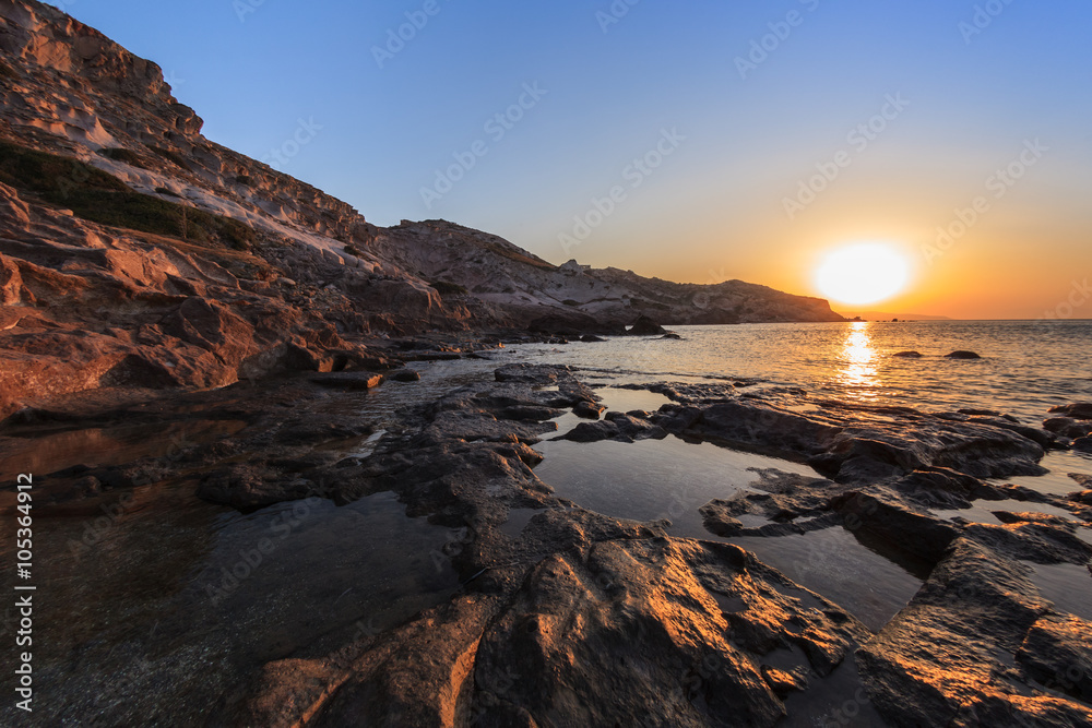 sunrise on the beach
