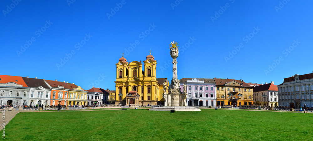 timisoara union square panorama timisoara union square panorama