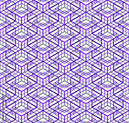 Contemporary abstract endless EPS10 background, three-dimensiona