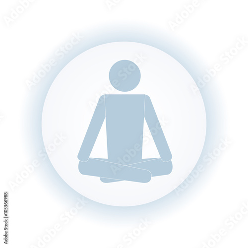 yoga stick man