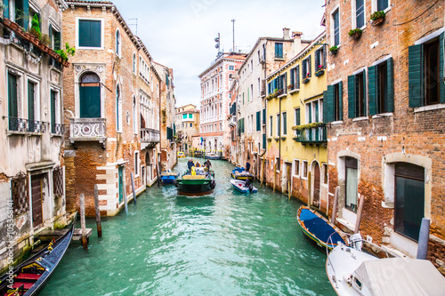 Venetian canal and buildings © nataliakabliuk