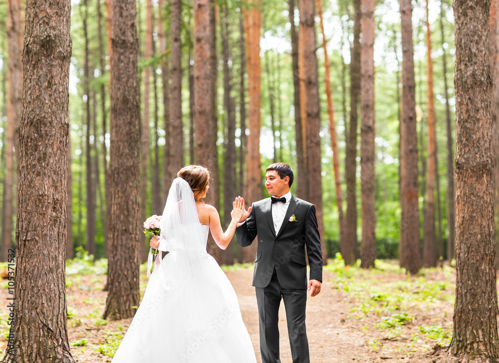 Dance wedding couple