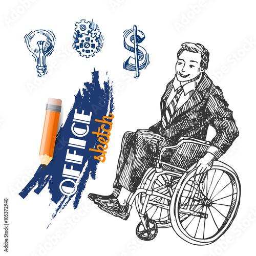 person on wheelchair