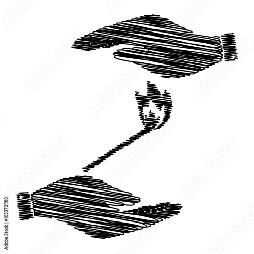 Match  sign Save or protect symbol