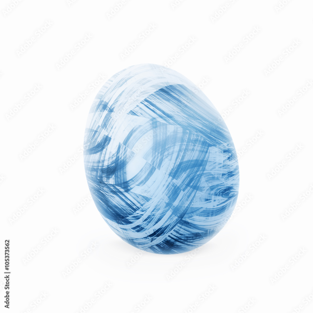 Ostern Osterei blaues Ei Ostereier bemalt bunt blau