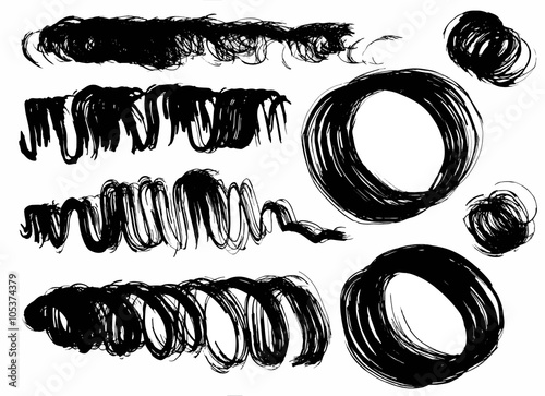  dry brush smears