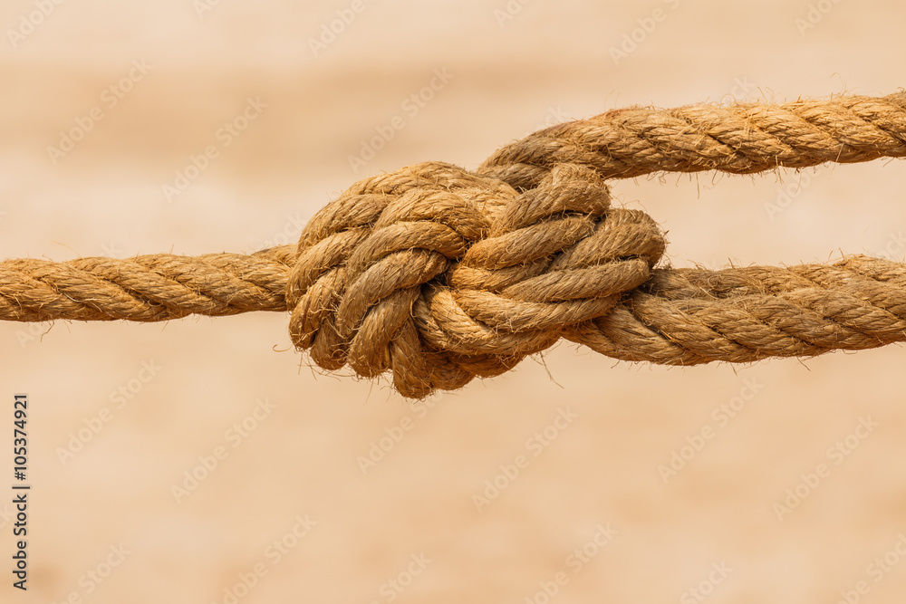 close up shot of manila rope