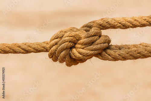 close up shot of manila rope