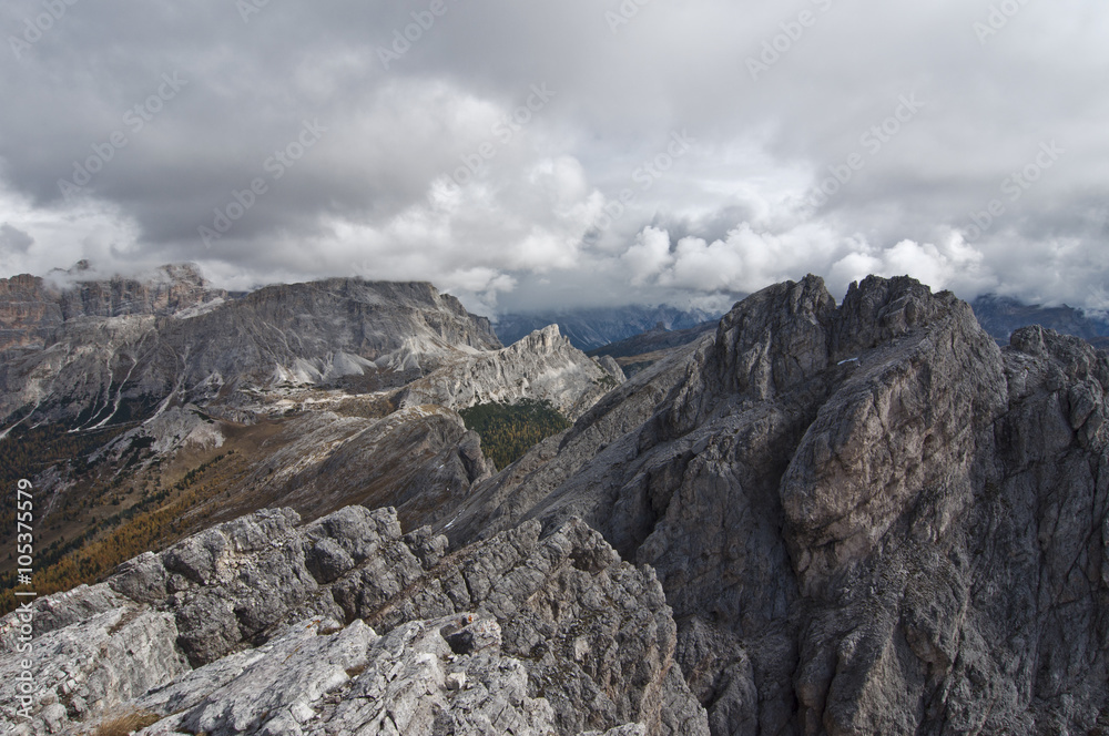 Dolomites, Italy. / The Dolomites  are a mountain range located in northeastern Italy.