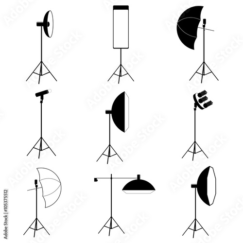  photographer studio lighting set